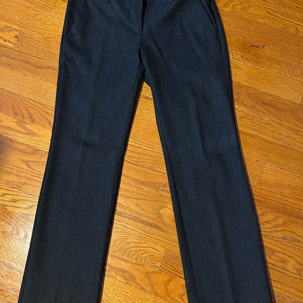 LOFT navy Marisa trouser